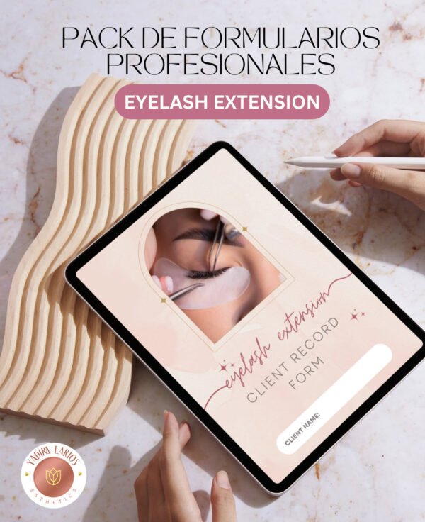 Pack de formularios profesionales: Eyelash Extension